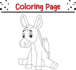 Cute Horse Coloring Pages