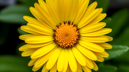 Obraz premium Bright yellow daisy
