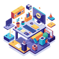 Obraz premium set of icons for web design