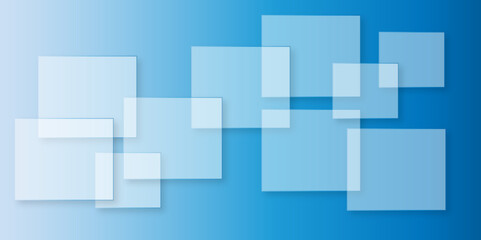 Blue background Abstract Geometric pattern light. material in triangle diamond and blue squares shapes. Blue technology square business background with motion gradient blue light effect. colorful wall