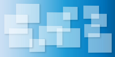 Blue background Abstract Geometric pattern light. material in triangle diamond and blue squares shapes. Blue technology square business background with motion gradient blue light effect. colorful wall