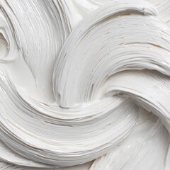 Abstract Whipped Cream Texture Background