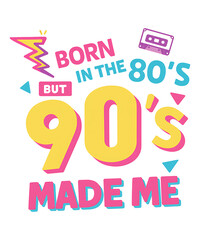 80s and 90s Retro Vintage