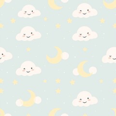 seamless pattern with teddy bears
