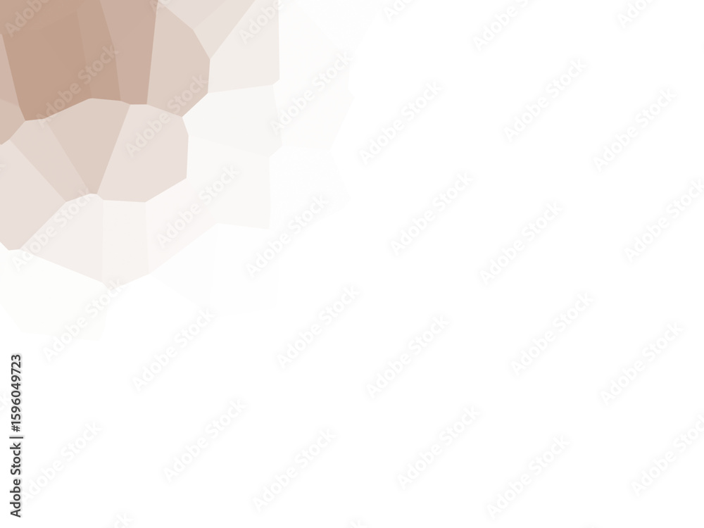 Poster abstract polygonal patterns form geometric design with muted color palette