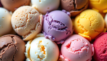 Assorted Gourmet Ice Cream For Sweet Summer Indulgence
