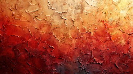 Abstract Art: Red, Orange, and Brown Textured Background for Design Projects