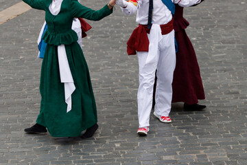 Basque folk dance performance
