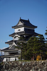 Fototapeta premium japanese castle in Matsumoto city