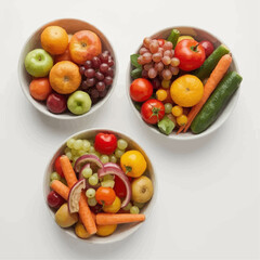 fruit salad in a bowl