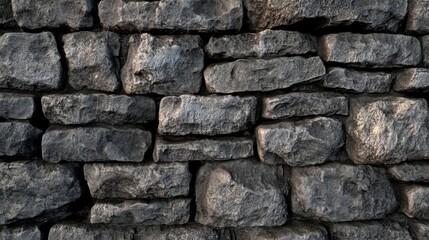 Obraz premium Stone Wall Creates a Rustic Texture with Fortress, Masonry, and Building Themes.