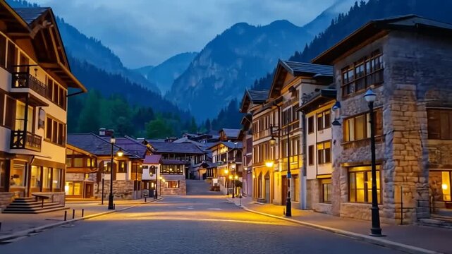 shimla queen of hill stations with colonial buildings and himalayan hills video