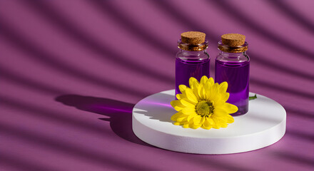 Discover the rejuvenating power of our new purple flower essential oil; indulge in nature's beauty and experience the ultimate aromatherapy bliss for a truly transformative self-care experience.