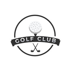 golf club emblem logo template