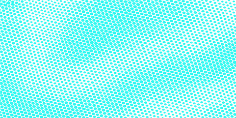 Seamless vintage blue polka dot pattern with abstract light texture
