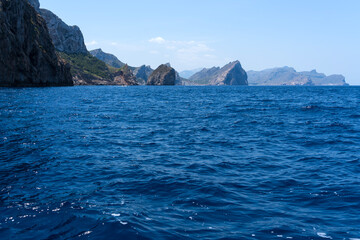 Spectacular coastline, norther Mallorca