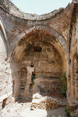 Ruins of a Bath in Iznik Town, Bursa, Turkiye