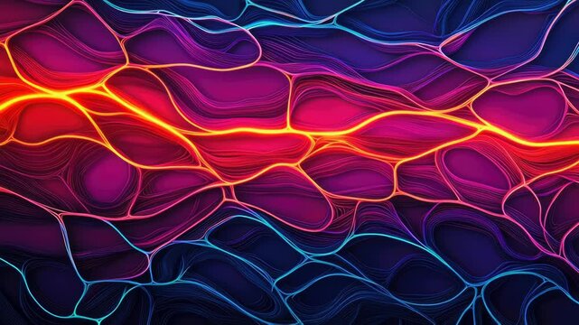 Abstract art of desensitization through EMDR, layers of emotional exposure peeling away, resilience emerging through glowing lines of light and energy