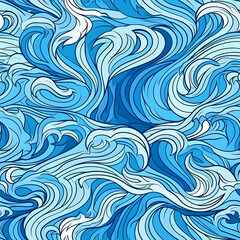 Seamless Abstract Tile Design - Fantasy Element Tile Texture