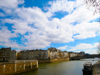 セーヌ川の美しい景色