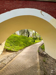 Beautiful summer landscapes in one of Minsk's parks