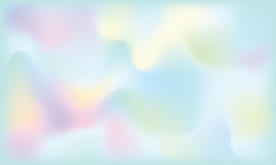 Obraz premium Abstract colorful background with blurred light, a bright and soft rainbow-colored design texture