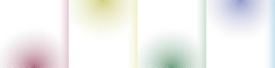 Premium Abstract Halftone White Background