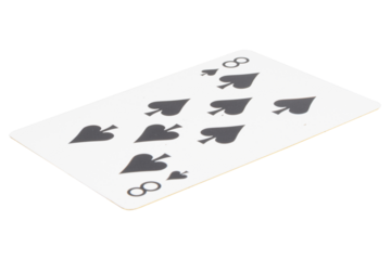 card gambling on white game luck eight spades
