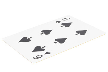 card gambling on white game luck six spades
