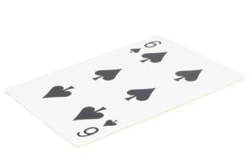 card gambling on white game luck six spades