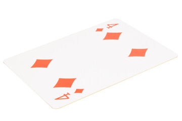 card gambling on white game luck four diamonds