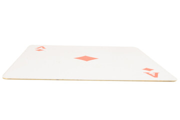 card gambling on white game luck
