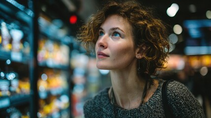 Emotion-detecting shopping interfaces dynamically reorganizing product layout based on shopperâ€™s emotional profile