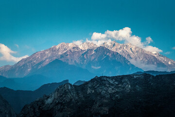 Olympic Mountain in Washington State, USA