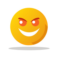 Fototapeta premium smiley face with a smile