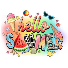 Summer Beach Quotes Sublimation Bundle | Girls Trip, Hot Mom, and Vacation Vibes PNG Designs
