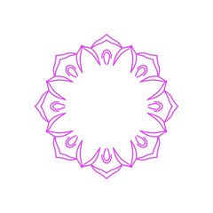 Ayurveda Spa Massage Resort Sign Symbol Logo Vector
