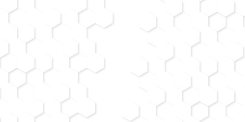 Background with hexagons . Abstract background with lines . white texture background . hexagon abstract background. Surface polygon pattern with glowing hexagon paper texture and futuristic business