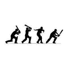 cricket silhouettes