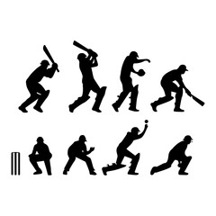 cricket silhouettes