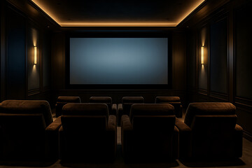 empty cinema auditorium