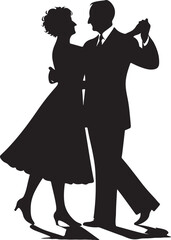 Clean geometric shapes with bold color accents and text elements