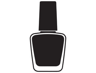 NAIL POLISH BOTTLE SILHOUETTE