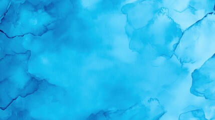 Fototapeta premium Abstract blue watercolor background texture