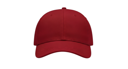 Red Baseball Cap With Fire Effect