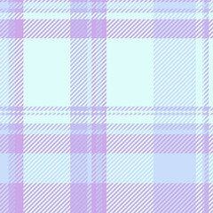 Delicate pastel plaid pattern in soft lilac and baby blue.  Perfect for textile design, fashion, branding, or website backgrounds. Evokes feelings of serenity and femininity.