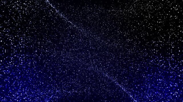 Blue Particle Background Loop