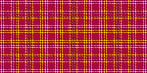 Vibrant red and gold plaid pattern, perfect for textile design, website backgrounds, or autumnal themed projects.  This seamless texture offers a classic yet modern feel, evoking warmth and tradition.