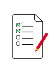 clipboard with check mark