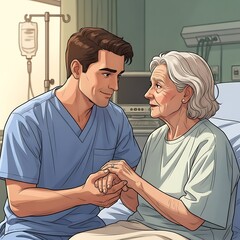Dedicated Nursing: Caring for an Older Patient with Kindness

